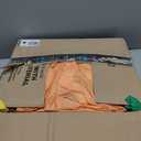 11 FT Christmas Inflatables Gingerbread Man, Christmas Blow Up Yard Decorations with Built-in LEDs, Sitting Gingerbread Inflatable Christmas Decorations Outdoor for Garden Yard Lawn Roof