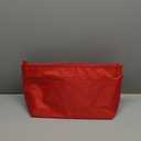 Vercord Handbag Purse Tote Pocketbook Organizer Insert Zipper Closure 11 Pockets 3 Sizes Many Colors (Medium, Red)
