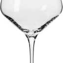 Krosno Classic Red Wine Glasses Set of 6 pieces, 16.6 oz, Avant-Garde Collection, Crystal Glass Thin Rim Long Stem Unique Elegant Premium, Dishwasher Safe, Made in Europe