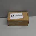 Asidrama 1 Pack Antique Brass Privacy Door Knobs with Lock, Vintage Door Handles with Antique Brass Door Knobs Interior for Bedroom or Bathroom, Heavy Duty Door Lever for Left Right Sided Doors