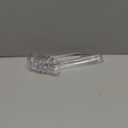 6 Pcs 1 Oz Small Ladle 7.87 Inches Mini Ladles for Serving Sauce, Soup, Dressing, Punch Bowl, Gravy, Cocktail, Fruit Juices  Clear Plastic Long Handle Ladles for Parties