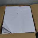 10-Pack White Tablecloths for Rectangle Tables, 60 x 102 Inches, Stain-Resistant Polyester Fabric for 6 Foot Tables - Washable Table Covers for Weddings, Banquets, Birthday, Parties, Events