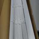 Lotus & Windoware Cordless, 2 Inch Faux Wood Blind, 26" Wide x 48" Long, Window Blinds, Blinds & Shades, Blinds for Indoor Windows, Embossed, Bright White