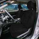 FH Group Custom-Fit Car Seat Covers Specifically Made for 2021-2024 Nissan Rogue, Full Set Black Ultraflex Neoprene Waterproof Automotive Seat Cover, Full Seat 