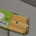 ANTOWIN Bamboo Drawer Dividers Organizers 16pcs, Expandable Drawer Separators Splitter, 17-22 inches Long Adjustable Spring-loaded Organizer for Large Utensil, Clothes, Tools Drawers (8+8)