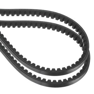 Uxcell 2 Pcs BX53 EPDM V-Belt, Raw Edge Cogged Industrial Rubber V Belt 0.67" Width x 53" Inside Circumference