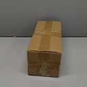 WGVI Hurricane Candle Holder Sleeve, W: 4", Ht: 12", Gold Speckled Glass Cylinder Open Both Ends, Chimney Tube Shade, 1 Piece