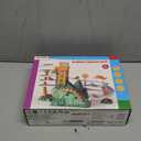 Dinosaur Climbing Slide Stair Toy for Toddlers Aged 3 4 5 6 7 8 - Racing Track Game Set, Sliding Car Toy, Dinosaur Themed with Light and Music, Birthday Dinosaur Gifts for Boys Girls Kids