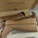 Rockport Women's Harper Wide Calf, Medium Natural Leather, 9.5 Medium