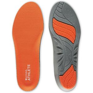 SOF SOLE ATHLETE Performance Men's Insoles - PU Foam & Gel Inserts - Heel-to-Toe Cushioning, Support, & Moisture Control, - Lightweight Comfort & Stability - Ideal for Runners, Walkers, Athletes Size: 9-10.5