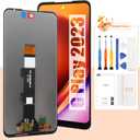 Screen for Motorola Moto G Play 2023 Screen Replacement for Moto XT2271 LCD Screen XT2271-5,XT2271DL Touch Display Digitizer Assembly Repair PartsBlack