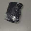 12 Pack Cruise Lanyard with Waterproof ID Card Holder, Colorful Solid Color Durable Lanyard with Badge ID Holder for Badge Card and Carnival Sail (Black)