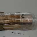 LazBlinds No Tools No Drill Cordless Bamboo Roman Shades, Light Filtering Window Treatment, Roll Up Bamboo Blinds for Windows 32'' W x 72'' H, Brown