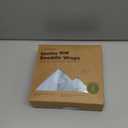 3-Pack Organic Swaddles for Newborns, Baby Sleep Sacks 0-3 Months - Baby Swaddle Wrap, Newborn Wearable Blanket, Infant Sleep Sack for Girls, Boys, Soft & Snug, Large Hook & Loop Closure (Glacier)