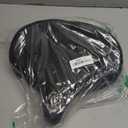 Bicycle Seat, Bike Seat for Women Men Extra Comfort Wide, Oversized Comfortable Seats Saddle for Peloton Bikes, Fit for Exercise Bikes, Electric Bikes, Mountain Bikes, Cruiser Bikes (Black)