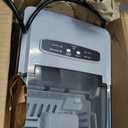 Frigidaire 26 Lbs per Day Portable Compact Maker, Ice Making Machine, Stainless, Medium