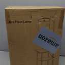 PESRAE Floor Lamp with Table, End Tables with Charging Station(USB & Type-C & AC Port), 3 Color Temperatures 9W LED Bulb, Modern Shelves Side Table for Bedroom, Living Room