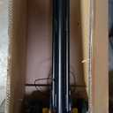 Omega 23227 Black 2-Stage Air/Hydraulic Axle Jack - 22/35 Ton Capacity