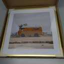 12x12 Metal Picture Frame with 10x10 Mat, Brushed Aluminum Finish, Attached Hanging Hardware, and Tempered Glass Front - Versatile Vertical or Horizontal Wall Display Frames Set of 1 - Gold