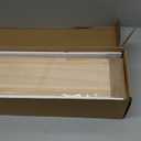 Shario Nursery Book Shelves, 4-Pack White Floating Shelves for Wall Kids, Scalloped Shelves, Wall Book Shelves for Bedroom Kids, Toddler Room, Baby Room, Nursery Decor (23 Inches)