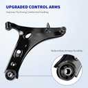 LCWRGS Front Lower Control Arm w/Ball Joints Fits for 2014-2018 Subaru Forester Suspension Kit, 2 Sway Bar End Links, K622857 K622856 K750084-4pcs