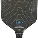 Six Zero Black Opal Pickleball Paddle | 14mm, Diamond Tough Raw Carbon Fiber & Aerospace Foam Core | Shock Shield Handle