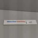 AmazerBath 5 PCS Shower Door Side Seal Strip for 3/8 Inch Glass - 15.75 Inches x 5, 5 Sections Segmented Shower Installation Kit, Frameless Glass Door Seal Strip