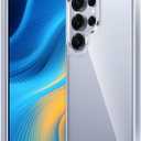 FNTCASE for Samsung Galaxy S25-Ultra Case: Military Grade Drop Protection Anti Yellowing Cell Phone Cover - Rugged Shockproof Protective Bumper Transparent Cases(Clear)