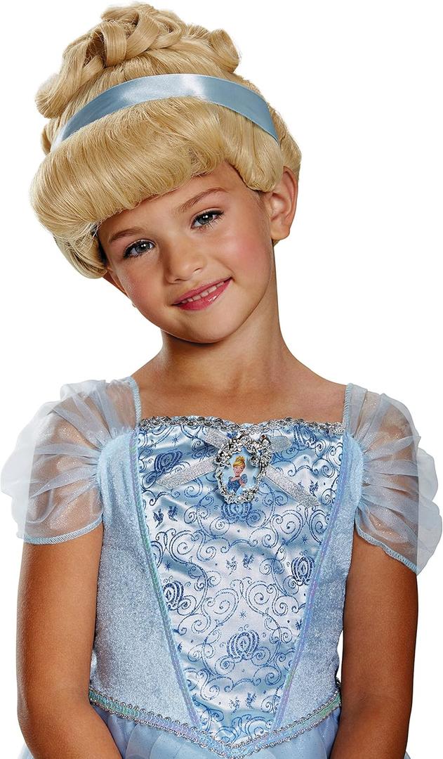 Cinderella Deluxe Child Wig, One Size