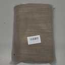 Foindtower Set of 2 Decorative Textured Burlap Linen Throw Pillow Covers Farmhouse Boho Cushion Cover Solid Accent Pillowcase for Couch Sofa Bed Living Room Home Decor,18×18 Inch,Cocoa Brown