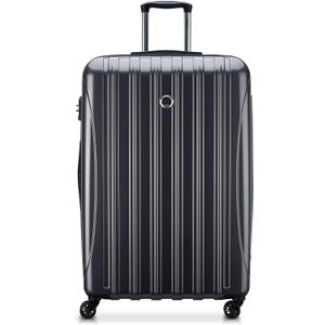 DELSEY PARIS Helium Aero Hardside Expandable Luggage with Spinner Wheels, Titanium, Checked-Large 28 Inch