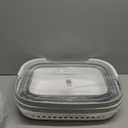 2 Pcs 42L Medium Collapsible Plastic Laundry Basket with Handles, Foldable Laundry Basket Hamper, Pop Up Storage Container Organizer for Washing Storage (Gery, 17 Inch * 13 Inch * 15 Inch)