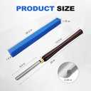 1-inch HSS Spindle Roughing Gouge Lathe Chisel for Rough Turning & Shaping