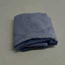 DWCN Ombre Blackout Curtains for Bedroom - Damask Patterned Thermal Insulated Energy Saving Grommet Curtains for Living Room, Set of 2 Gradient Window Curtain Panels, 42 x 54 Inch Length, Navy Blue