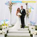 2 x 4PCS Diamond Ring & Heart Balloons Set - Bachelorette Party Decorations, Engagement Decor, Wedding Proposal Balloons, Bridal Shower, Just Married, Bride Anniversary Valentine's Day Party Favors