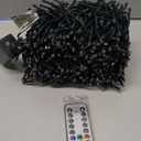 1200 LED 59 FT Cluster Lights, White Christmas Tree Lights 8 Modes Timer Remote, Waterproof String Lights for Indoor Outside Garland Xmas Decorations