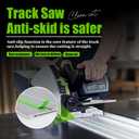 110in Guide Rail for Festool Track Saw for festool Track Saw,Festool FS1400/2 Guide Rail with 55-inch x2 and Connector, for TS55/TS75 Track Saws and Longer Cuts