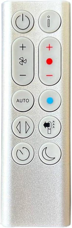 HP07 Replacement Remote Control for Dyson Purifier Hot+Cool Formaldehyde Purifying Heater Fan HP09 (Silver)