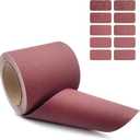 180 Grit Emery Cloth Roll, 4.5 Inch Wide 32.8 Ft Long (Equals 1/4 Sheet Sandpaper 71 Pcs) Abrasive Sandpaper Rolls for Metal Automotive Wood Furniture Sanding Paper Drum Palm Sander (180 Grit)