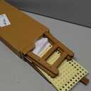 Coffee Station Organizer, Bamboo Mug Holder Countertop, Kitchen Counter Shelf for Tea Coffee Bar Accessories, Matcha Stand, Cup Display, Condiment Storage Rack, 2 Tier, Brown (16.5in)