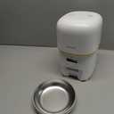 Automatic Cat Feeders - 2L Cat Food Dispenser Easy to Use, Timed Automatic Pet Feeder with Over 180-day Battery Life, 1-6 Meals Dry Food Programmable Portion Control Also for Dogs (White)