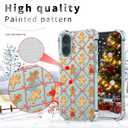 Cute Christmas Phone Case for iPhone 16 Gingerbread Man, Clear Design Shockproof Protect Women Phone Case for iPhone 16 Kids Girls