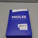 MIULEE Pack of 4 Couch Throw Pillow Covers 18x18 Inch Neutral Orange/Teal Soft Decorative Chenille Pillow Covers Farmhouse Accent Cushion Covers for Boho Home Decor Spring Sofa Bedroom Living Room