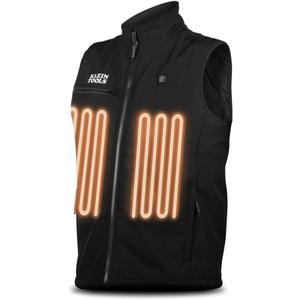 Klein Tools Lightweight Heated Vest with Battery Pack Included, for Outdoors and Jobsite (Large)
