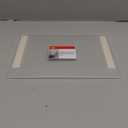 Azar Displays 122012 Self Adhesive Tape Clear Acrylic Wall Sign Holder Frame 11.5" W x 2.5" H - Landscape, 10-Pack