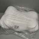 Cloud Pillow,Ergonomic Memory Foam Pillow, Shredded Adjustable Loft for Custom Support, Cooling Bamboo Cover, Cervical Neck Pain Relief for Side, Back & Stomach Sleepers - Queen Size White