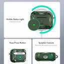 ESR for AirPods Pro 2nd Generation Case, Compatible with Airpods Pro Case 2nd/1st Gen (2023/2022/2019), Compatible with MagSafe, Powerful Drop Protection, Magnetic Lid, Green
