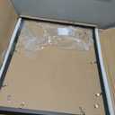 Hoikwo 27x40 Black Plastic Frame with Plastic Cover, Display Pictures 24x36 with Mat or 27x40 Without Mat, 1 Pack 27 by 40 Frame for Wall Hanging, 27x40 Matted to 24x36