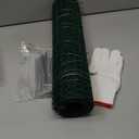 40Ft x 16In Plant Protectors from Animals, Plant Cages for Outdoor Plants, Free-Cut Wire Plant Protector, Plant Cover Chicken Wire Fencing with Ground Stakes & Ties to Keeping Bunny Animals Out