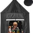 Sensory Tent for Autistic Children, Pop-up Blackout Calming Play Tent Sensory Tent for Children with Autism and Anxiety to Provide Security, with Breathable Mesh Windows